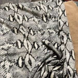 Michael Kors Snakeprint infinity scarf